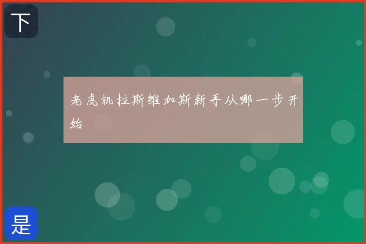 老虎机拉斯维加斯新手从哪一步开始